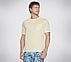 SKECH-BREEZE SLUB POCKET T-SHIRT, NATURAL