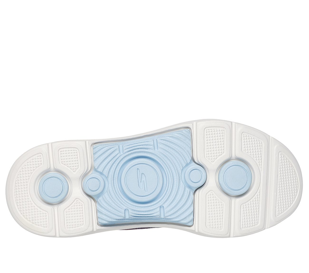 GO WALK ARCH FIT 2.0 - MEREDI, NAVY/PINK Footwear Bottom View