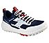 SKECHERS MONSTER - MASHTON, WHITE/NAVY Footwear Right View