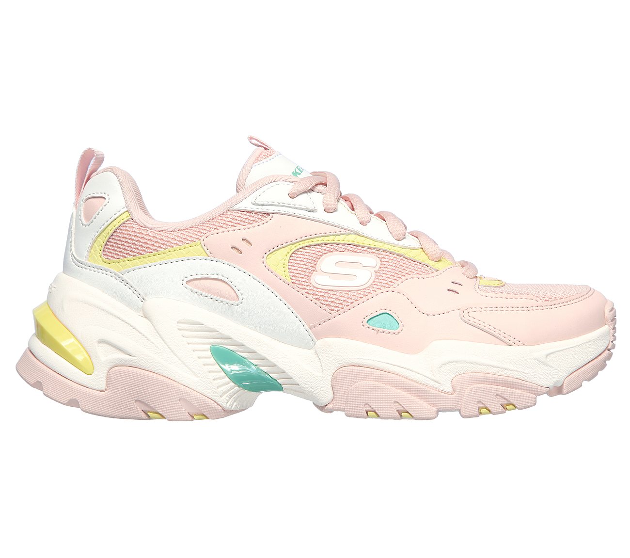 STAMINA V2-THE RISE UP, PINK/MULTI Footwear Right View