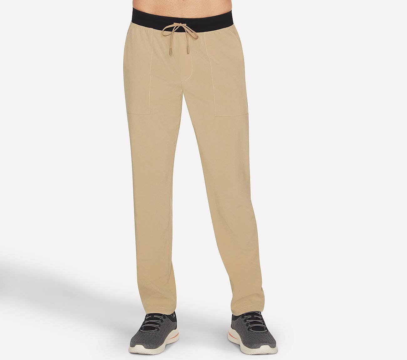 THE GOWALK PANT MOTION, NATURAL/BROWN Apparels Lateral View