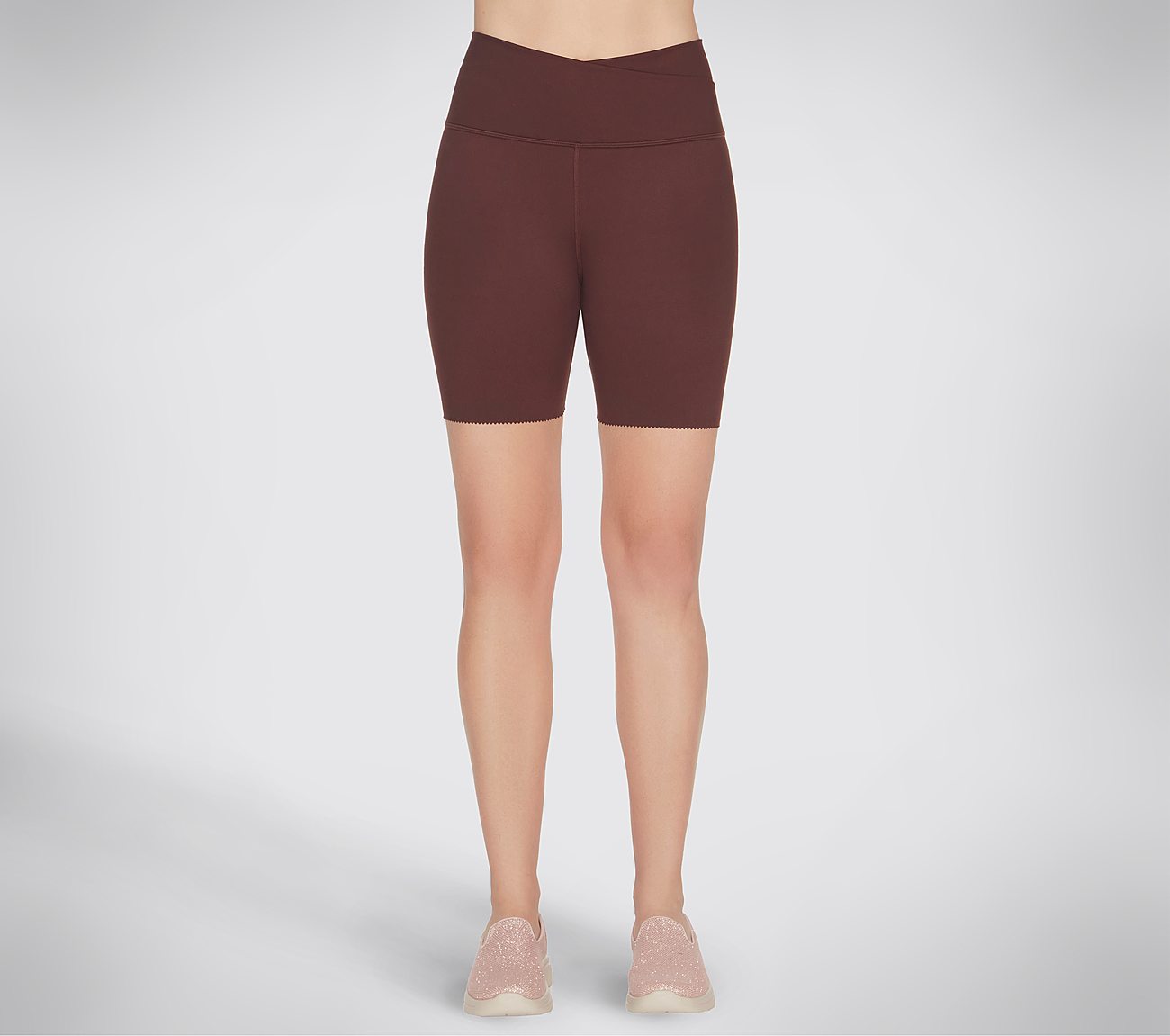 GOSCULPT 6 BIKE SHORT, BURGUNDY/BROWN Apparel Lateral View