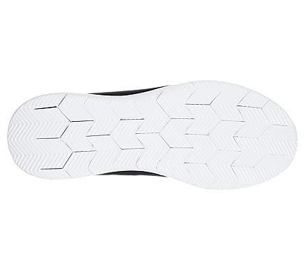 GO FLEX 2, BLACK/WHITE Footwear Bottom View