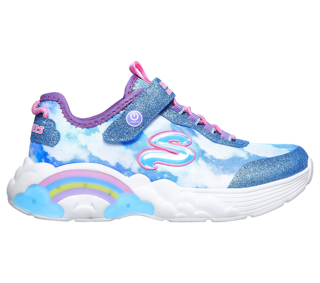 RAINBOW RACER, BLUE Footwear Right View