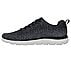 SUMMITS - WARRICK, BLACK/WHITE Footwear Left View