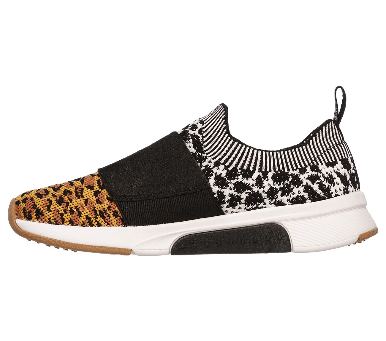 MODERN JOGGER - ABBE, LEOPARD Footwear Left View