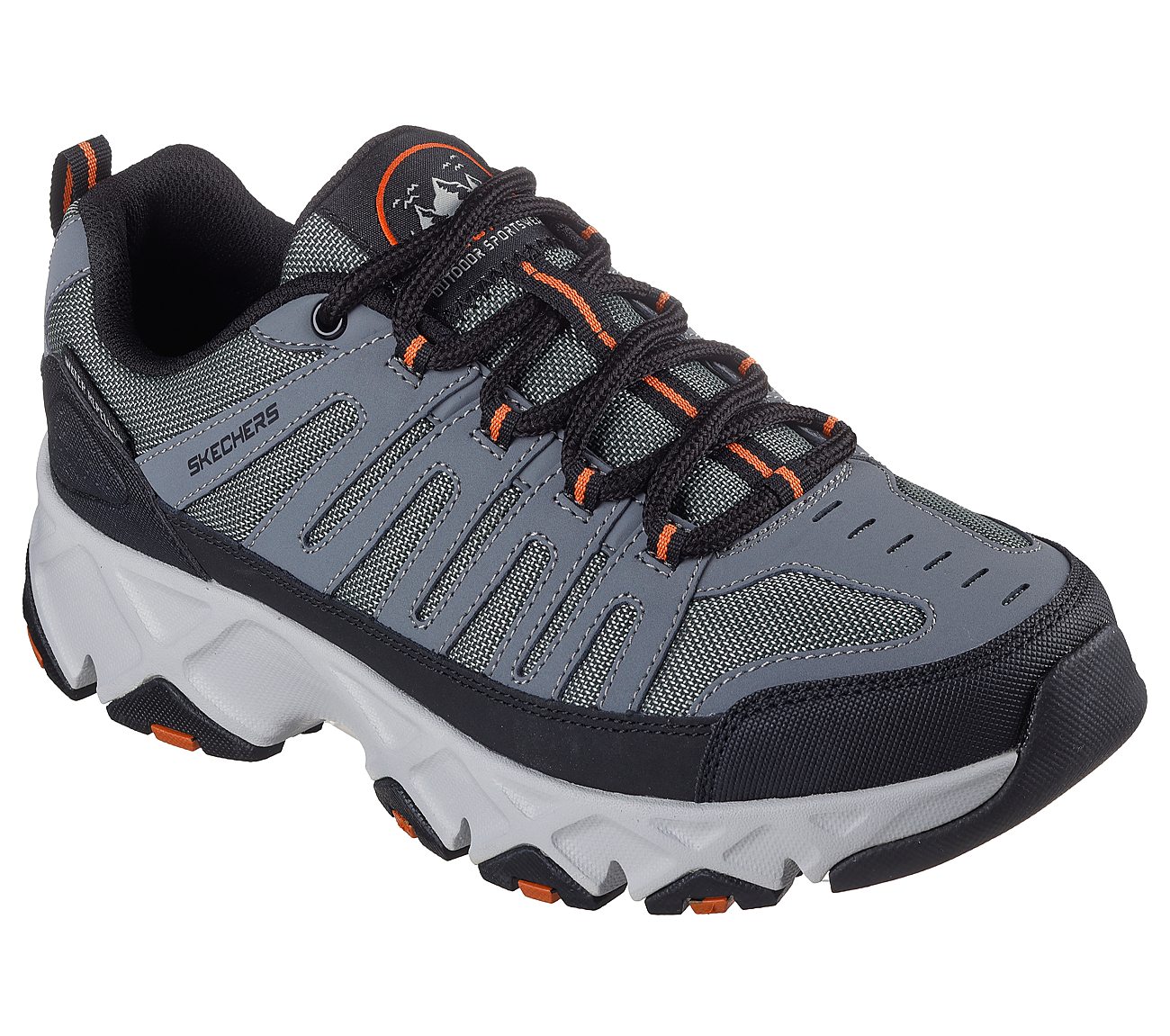 CROSSBAR - STILHOLT, GREY/ORANGE Footwear Right View