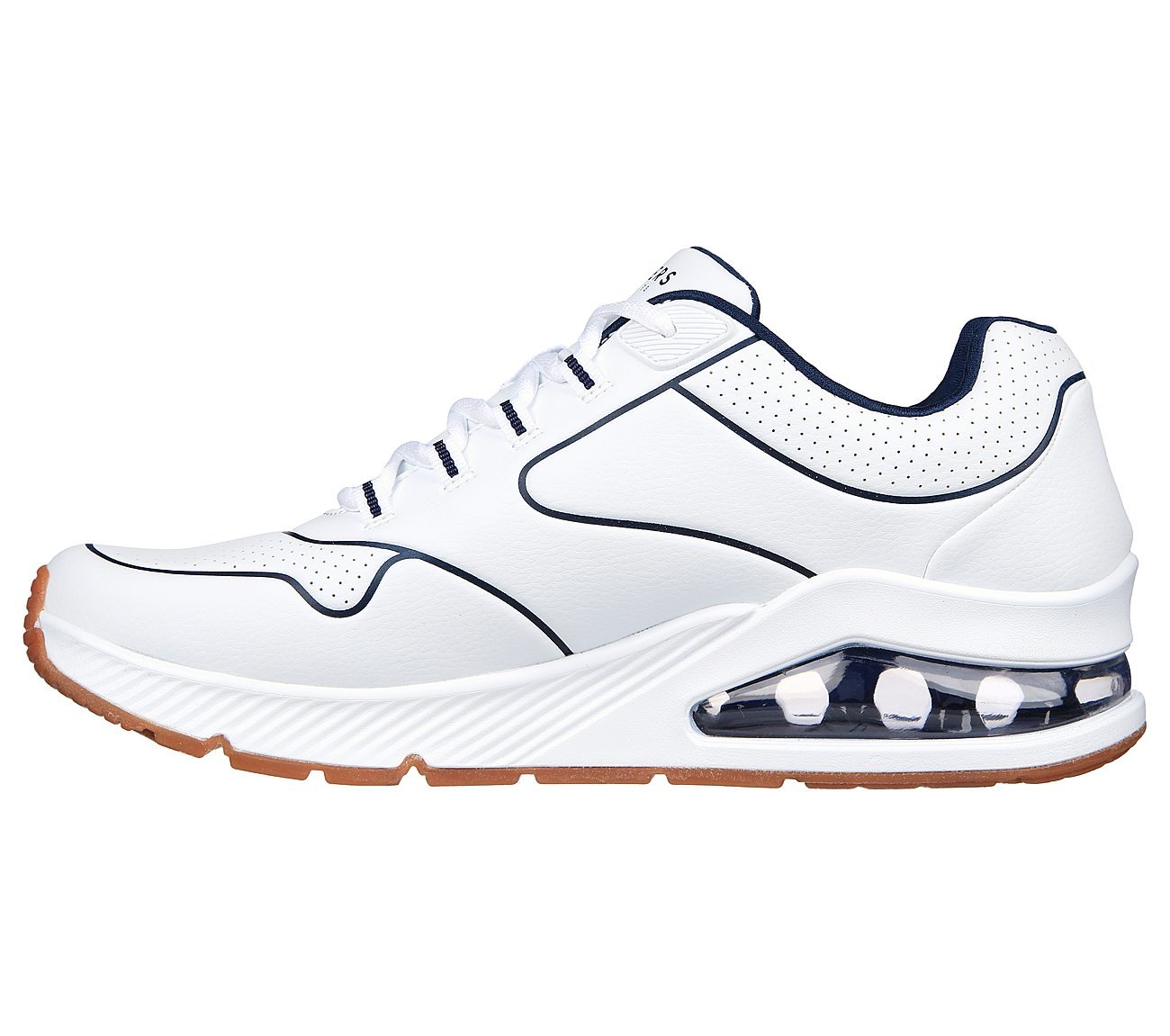 UNO 2, WHITE/NAVY Footwear Left View