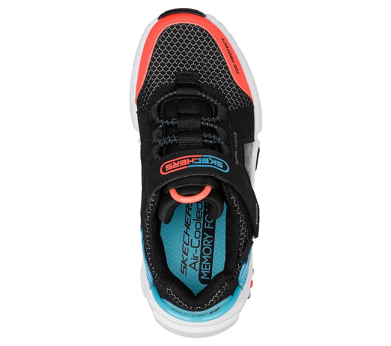 GAMETRONIX, BLACK/MULTI Footwear Top View