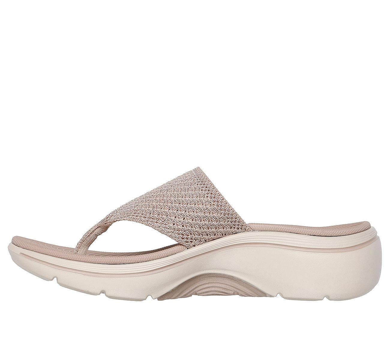 GO WALK ARCH FIT 2, TAUPE Footwear Left View
