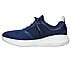 GO RUN FAST-INVIGORATE, NAVY/RED Footwear Left View