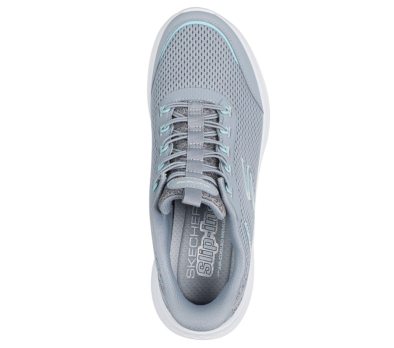 SKECH - LITE PRO 2.0 - RADIANT PA, GRAY Footwear Top View