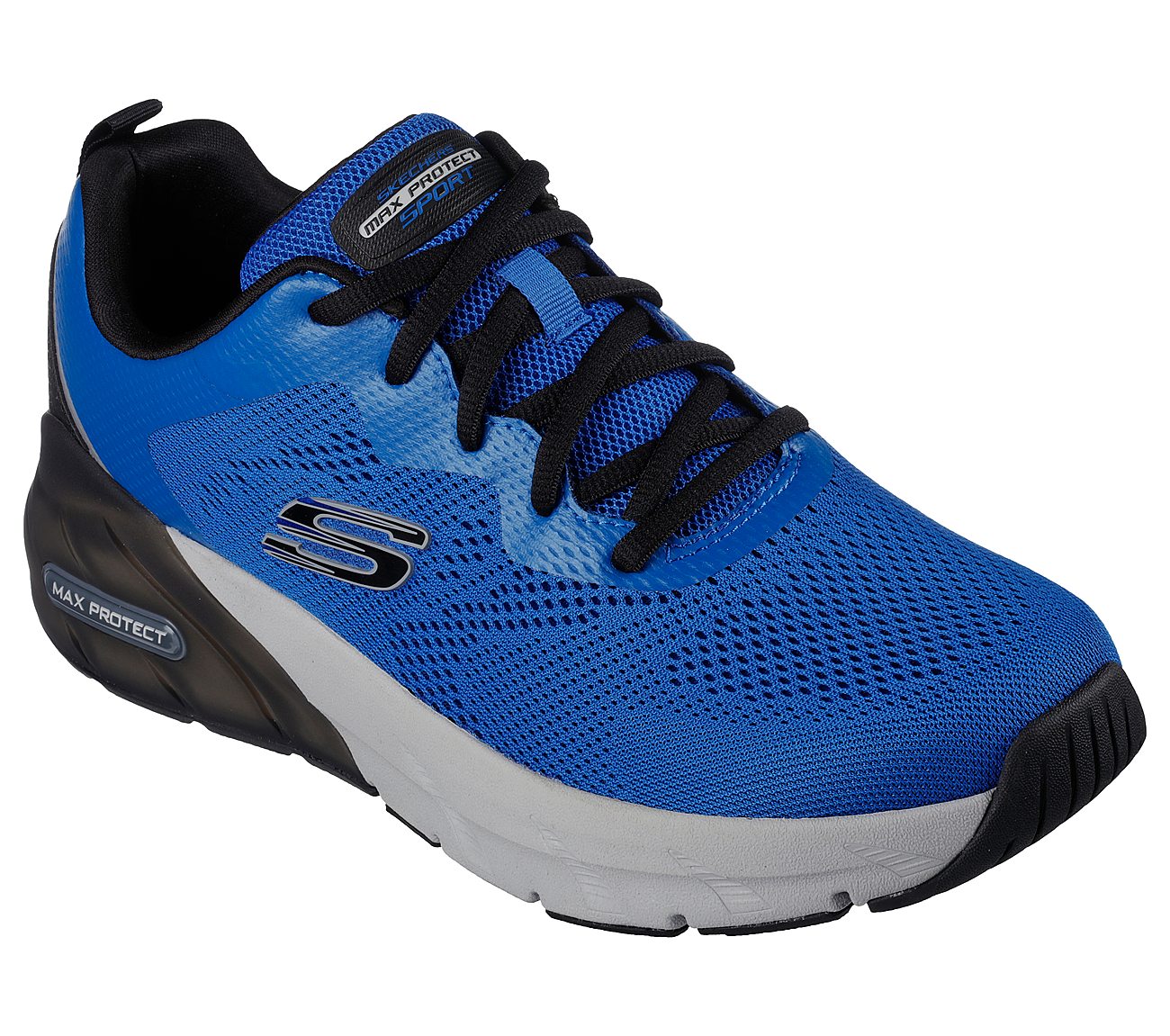 MAX PROTECT SPORT - SAFEGUARD, BLUE/BLACK Footwear Top View