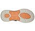 GO WALK ARCH FIT SANDAL-MISSI, OLIVE/ORANGE Footwear Bottom View