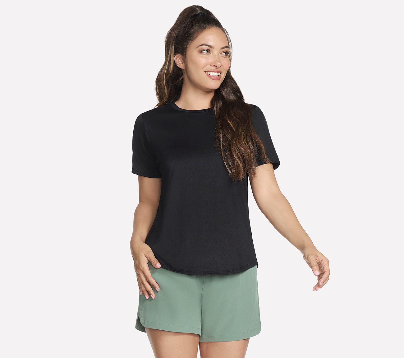 GODRI SWIFT TEE, BBBBLACK Apparels Lateral View