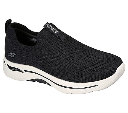 GO WALK ARCH FIT - ICONIC, BBBBLACK Footwear Lateral View