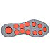 GO WALK 7, GREY/ORANGE Footwear Bottom View