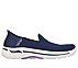 GO WALK ARCH FIT, NAVY/LAVENDER Footwear Lateral View