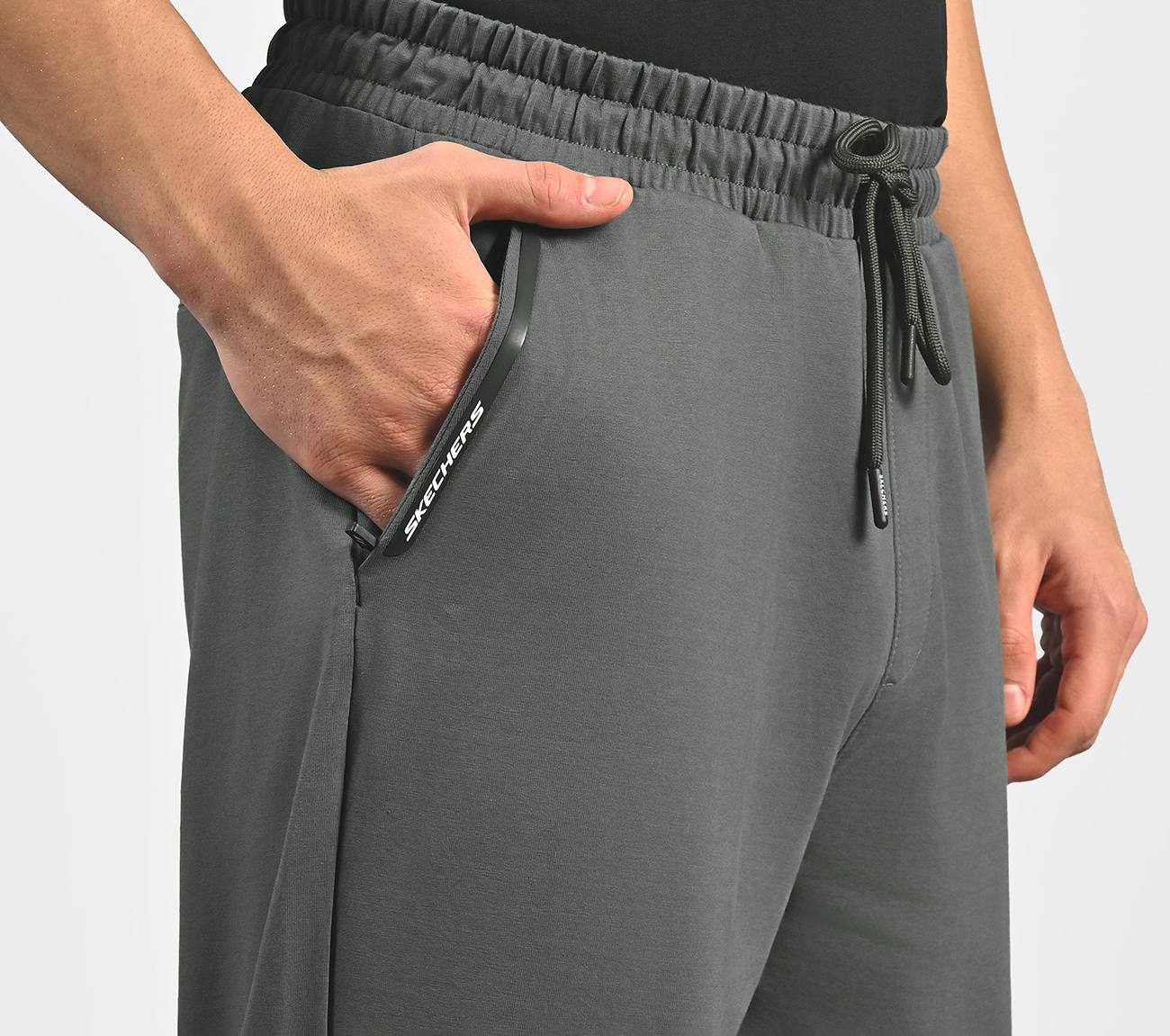 ACTIVE WOVEN PANT, BLACK/CHARCOAL Apparel Right View