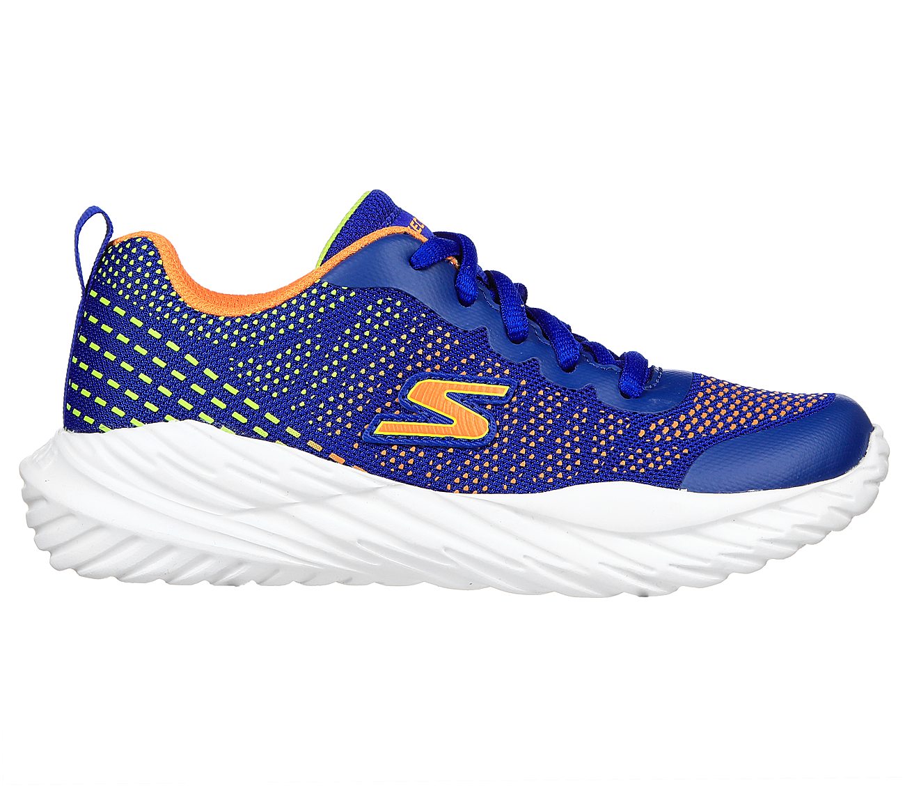 NITRO SPRINT - HIVAR, BLUE/ORANGE Footwear Right View
