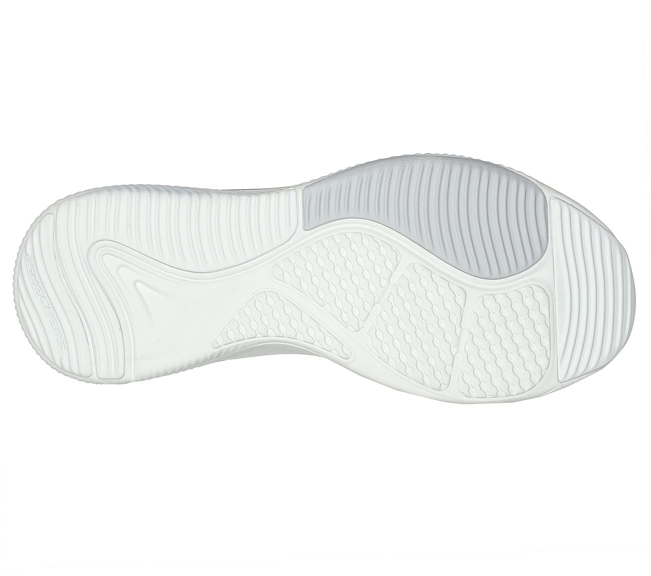 D'LUX FITNESS-PURE GLAM, WHITE/SILVER Footwear Bottom View