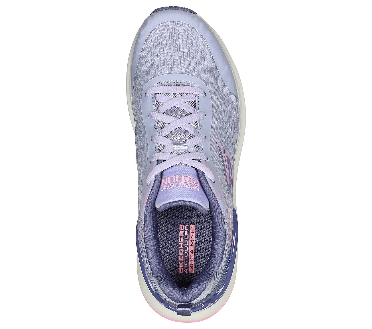 MAX CUSHIONING HYPER BURST, LAVENDER Footwear Top View