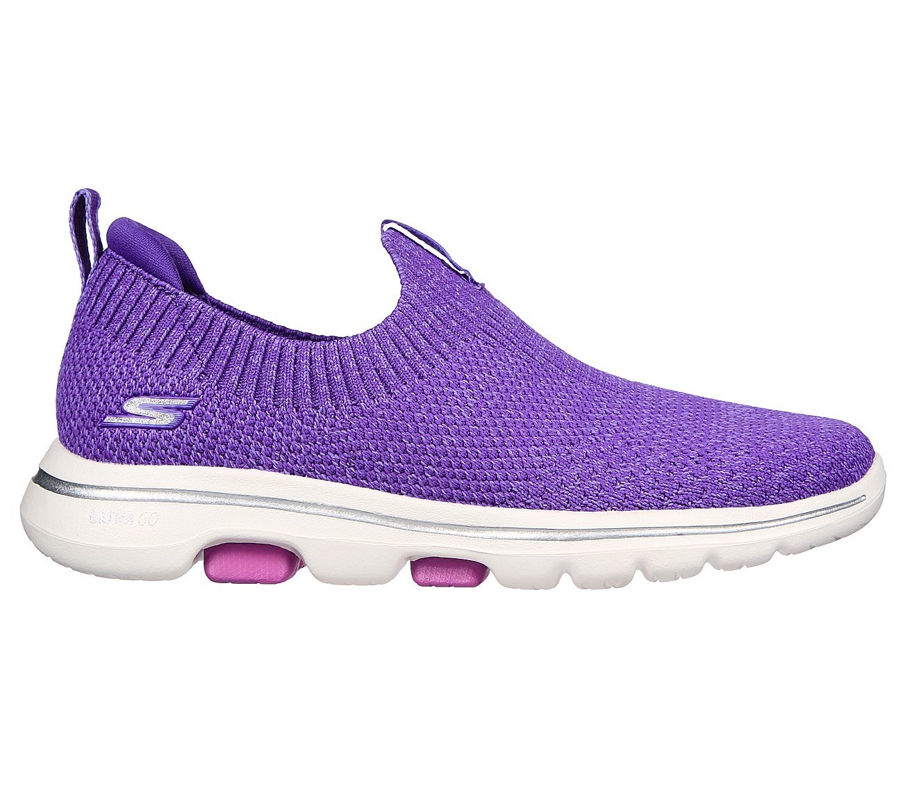 GO WALK 5 - TRENDY, LAVENDER Footwear Right View