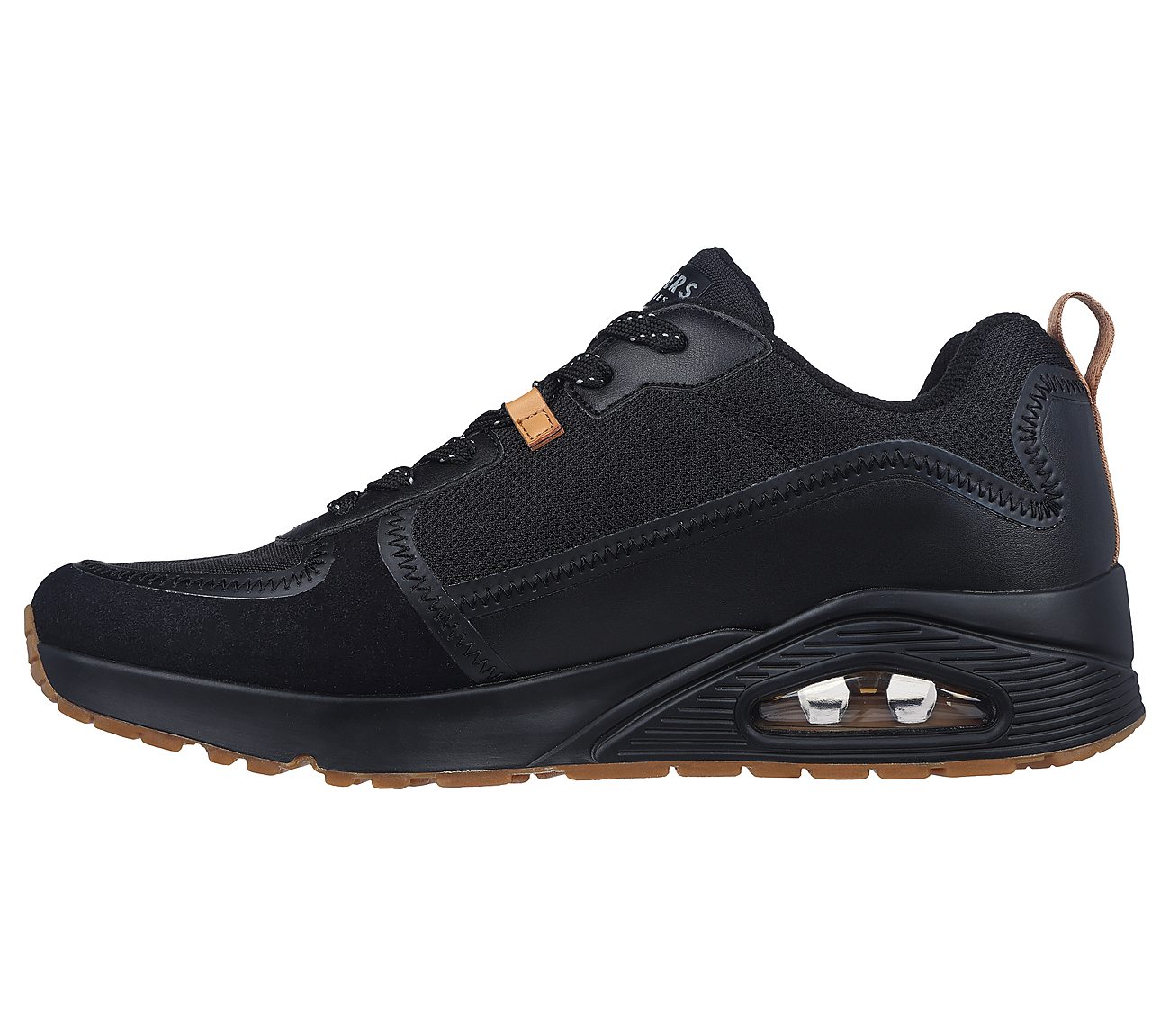 UNO - LAYOVER, BBLACK Footwear Left View