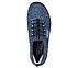 EMPIRE D'LUX - SHARP WITTED, NAVY/AQUA Footwear Top View