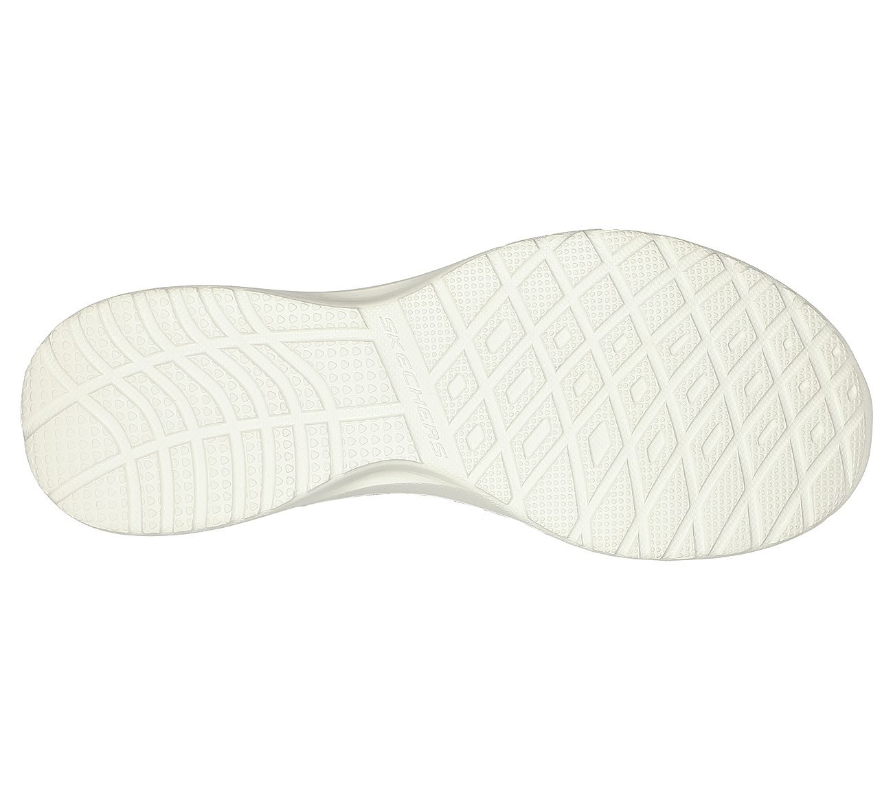 SKECH-AIR DYNAMIGHT-PERFECT S, BLACK/WHITE Footwear Bottom View