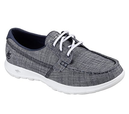 GO WALK LITE - ISLA, NNNAVY Footwear Lateral View