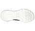 AIR CUSHIONING - CITRO, BLACK/WHITE Footwear Bottom View