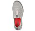 GO WALK 6 - GLIMMERING, GREY/CORAL Footwear Top View
