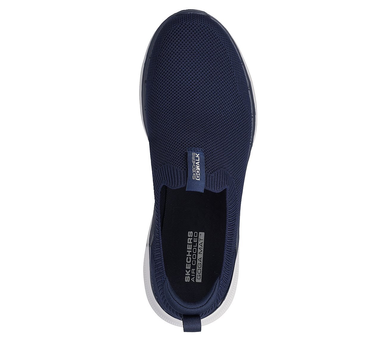 Skechers Navy Go Walk 6 Warnock Mens Slip On Shoes - Style ID: 216267 ...