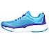 MAX CUSHIONING ELITE- SPARK, TURQUOISE/PURPLE Footwear Left View