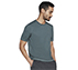 SKECH-AIR TEE, NAVY/GREEN Apparel Bottom View