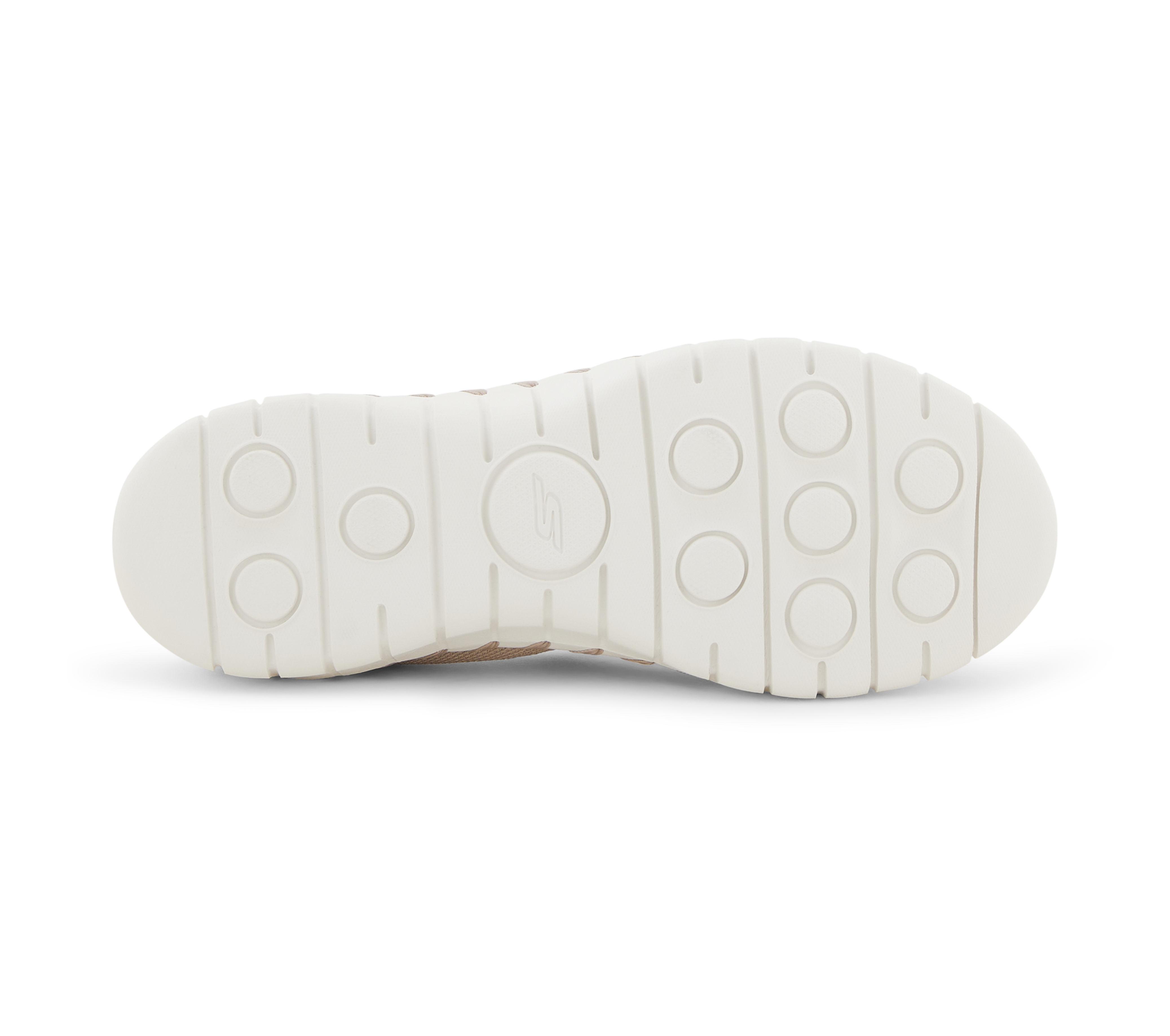 GO WALK SMART 2 - CARI, TAUPE/PINK Footwear Bottom View