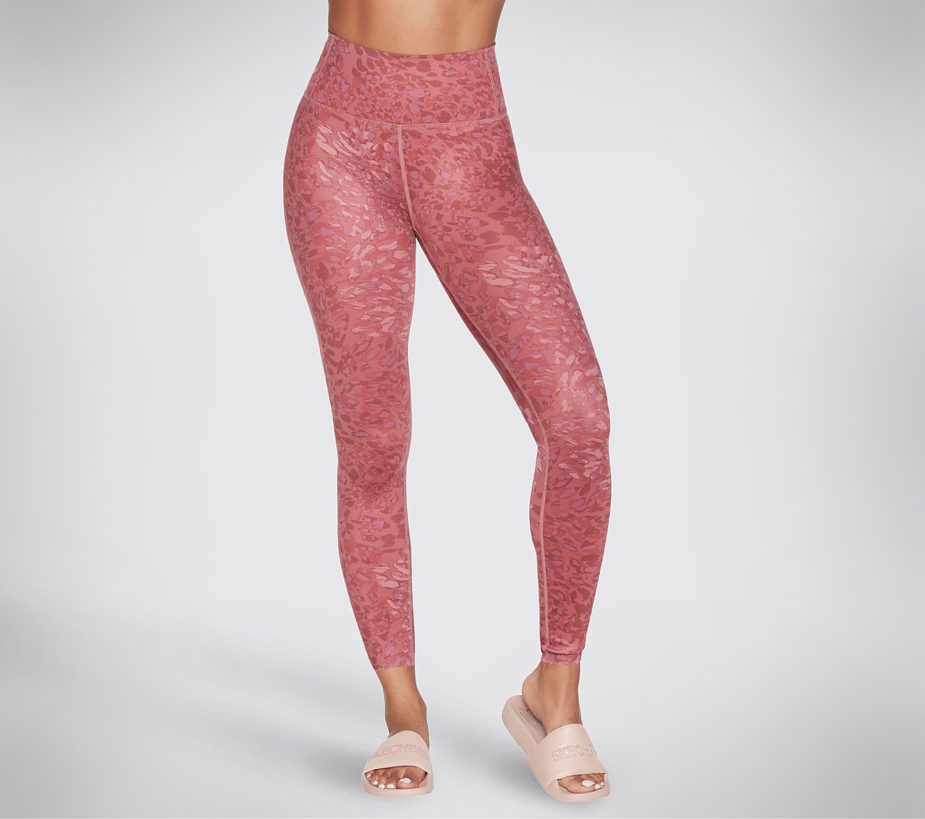 GOSCULPT FL HW LEOPARD LEGGIN, MAUVE/PURPLE Apparel Lateral View