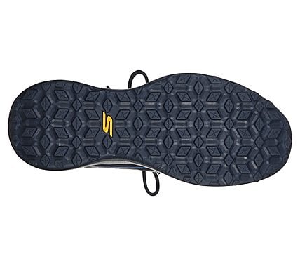 GO TRAIL JACKRABBIT - MAGNITO, NAVY/YELLOW Footwear Bottom View