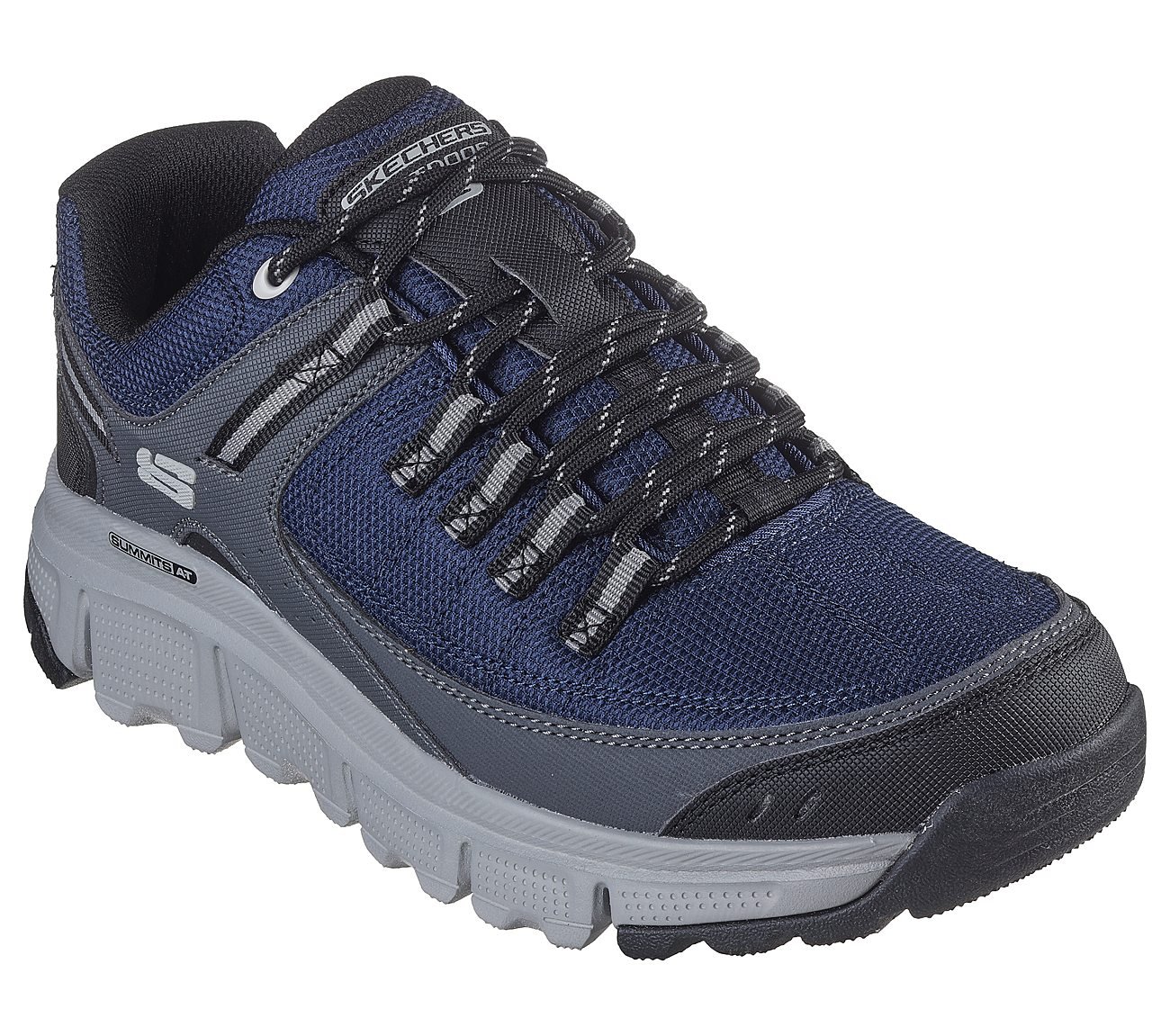 SUMMITS AT - UPPER DRAFT, GREY/NAVY Footwear Right View