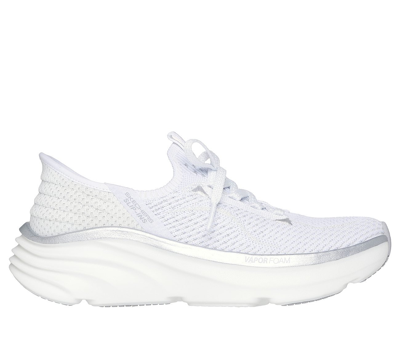 D'LUX VAPOR-EVENING GLOW, WHITE/SILVER