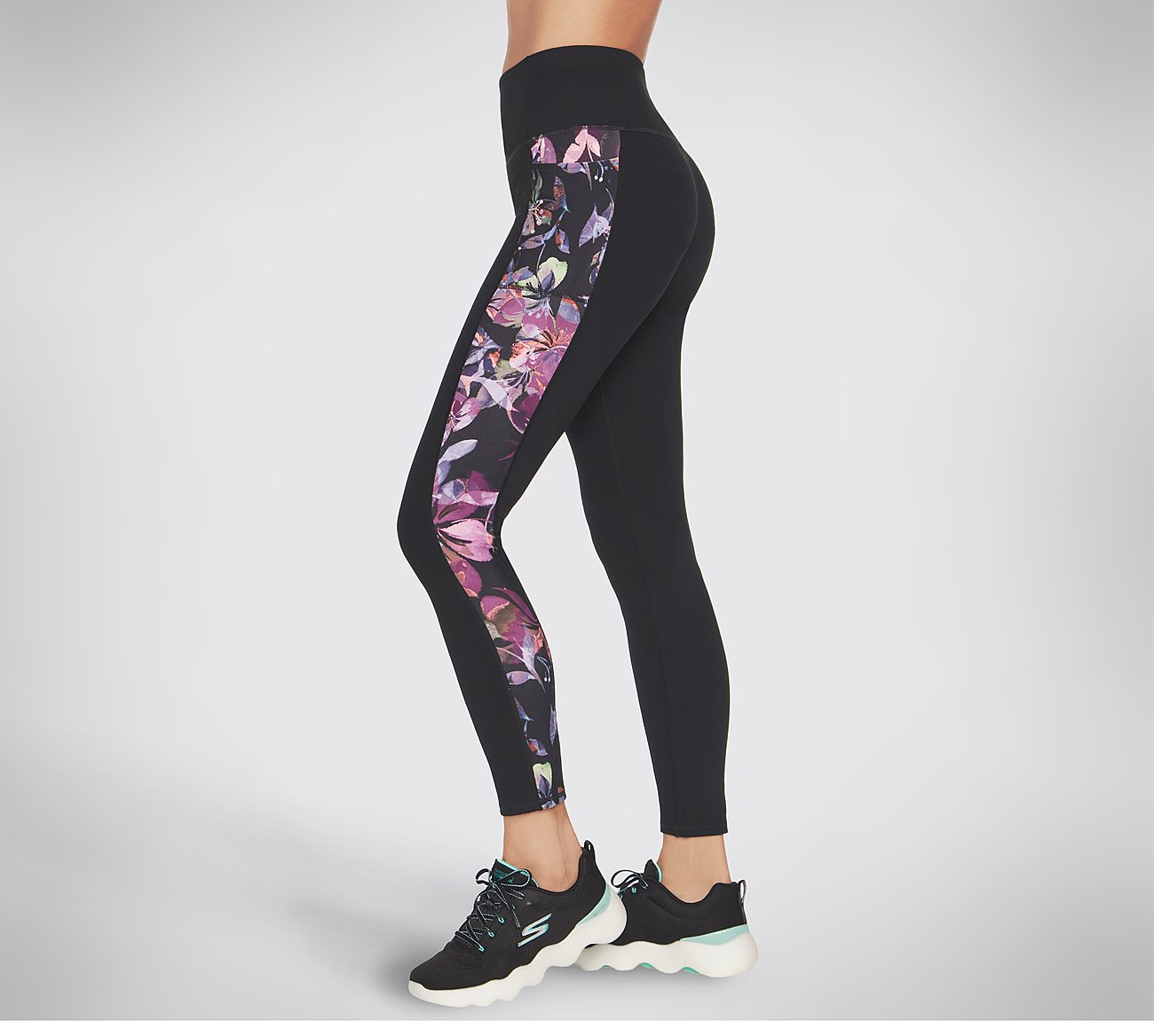 THE GOWALK ULTRAVIOLET HW, BLACK/PURPLE Apparel Bottom View