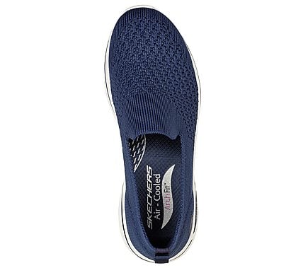 GO WALK ARCH FIT - DELORA, NNNAVY Footwear Top View