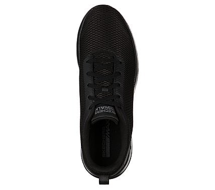 GO WALK MAX- EFFORT, BBLACK Footwear Top View
