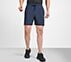 MENS WOVEN PERFORMANCE SHORTS, NAVY