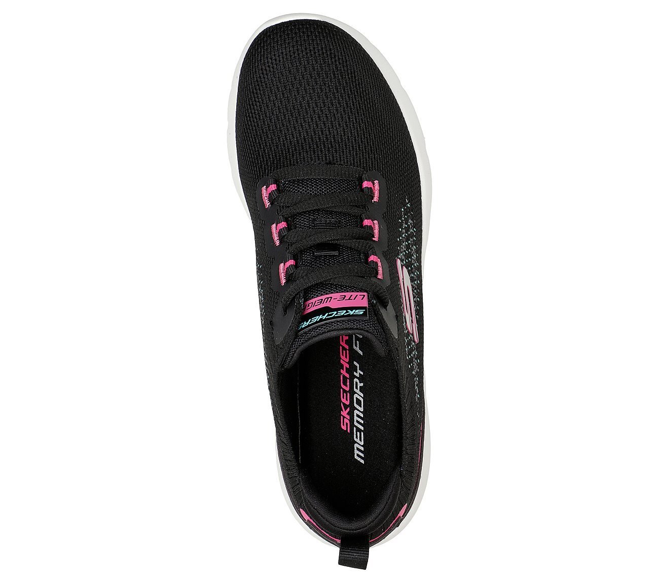 DYNAMIGHT 2, BLACK/PINK Footwear Top View