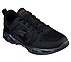 GO RUN VORTEX - HASTE, BLACK/CHARCOAL Footwear Lateral View