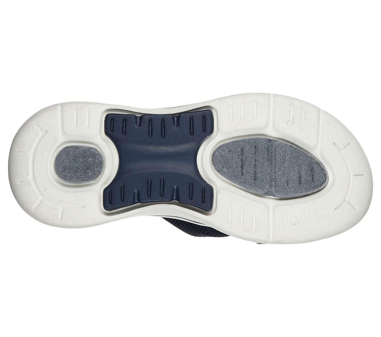 GO WALK ARCH FIT SANDAL - WOR, NNNAVY Footwear Bottom View