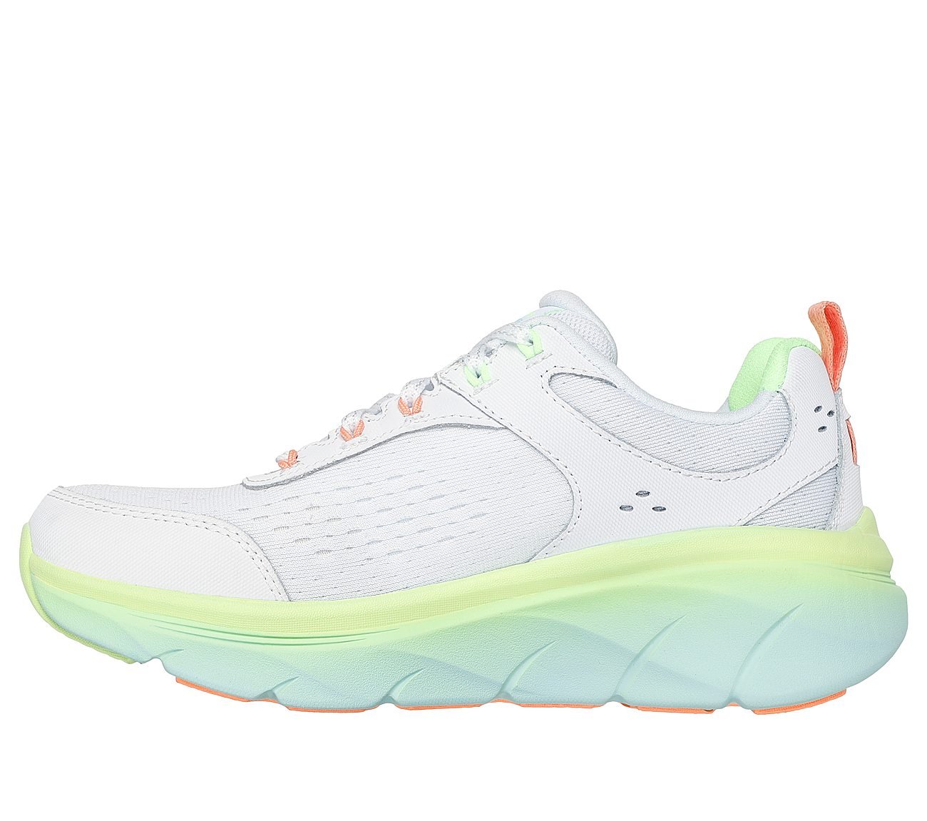 D'LUX WALKER 2.0-NEON SITES, WHITE/MULTI Footwear Left View