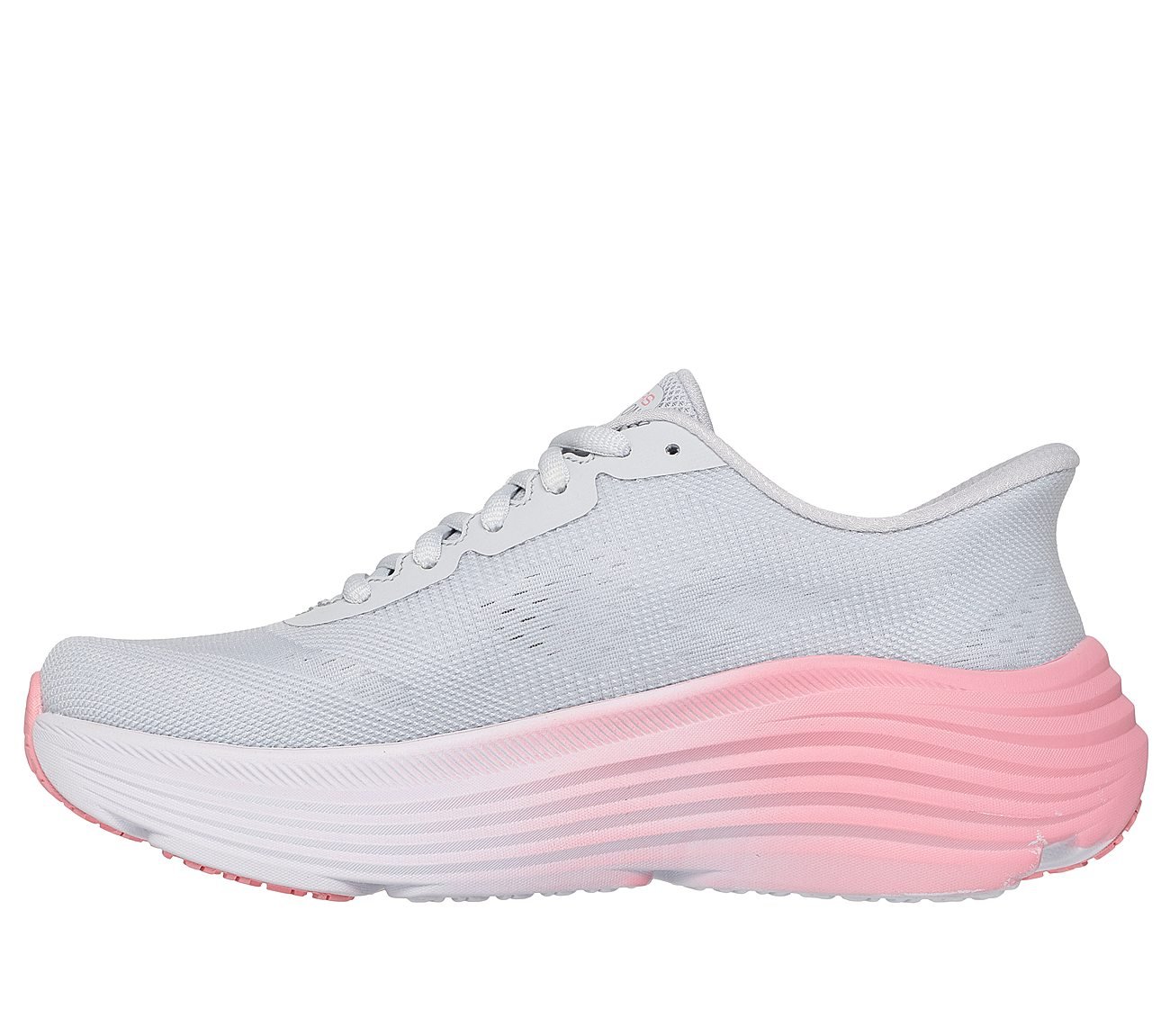 MAX CUSHIONING ENDEAVOUR - HA, GREY/PINK Footwear Left View
